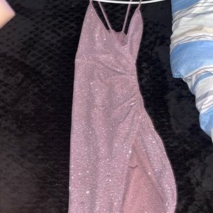 Purple sparkle dress